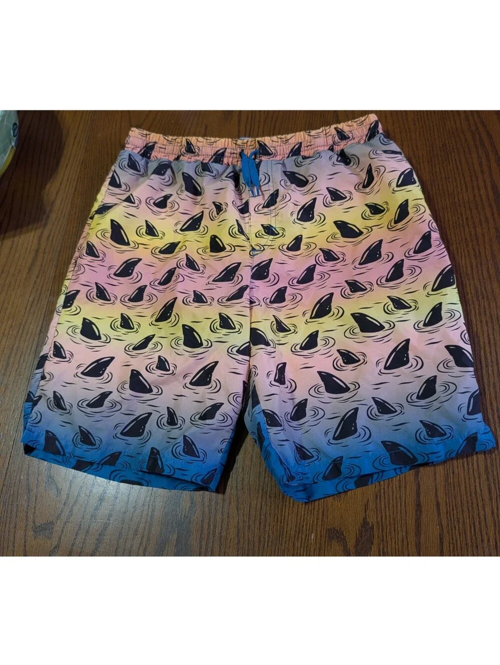 Thereabout Boys Ombre Shark Swim Trunks